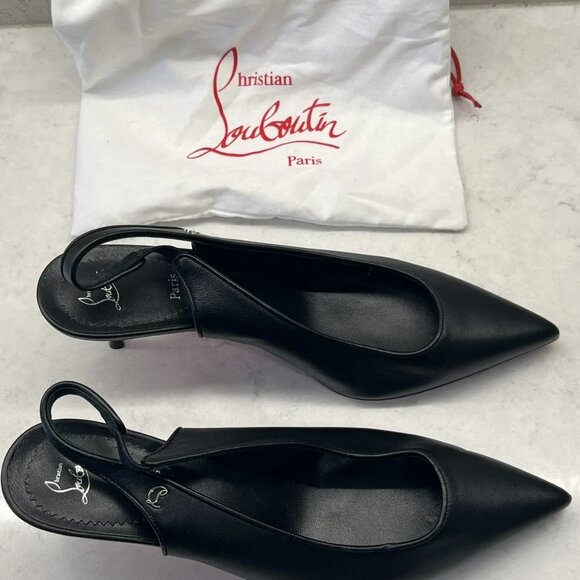 Christian Louboutin Kate Slingback Pumps - Picture 1 of 8